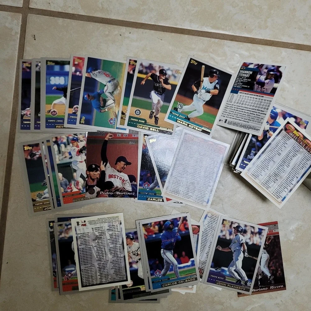 Big Lot of Baseball Card 90s 2000s Topps etc